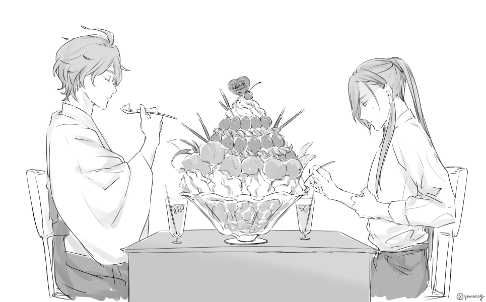 #にっかせワンドロライ お題「大きい」 