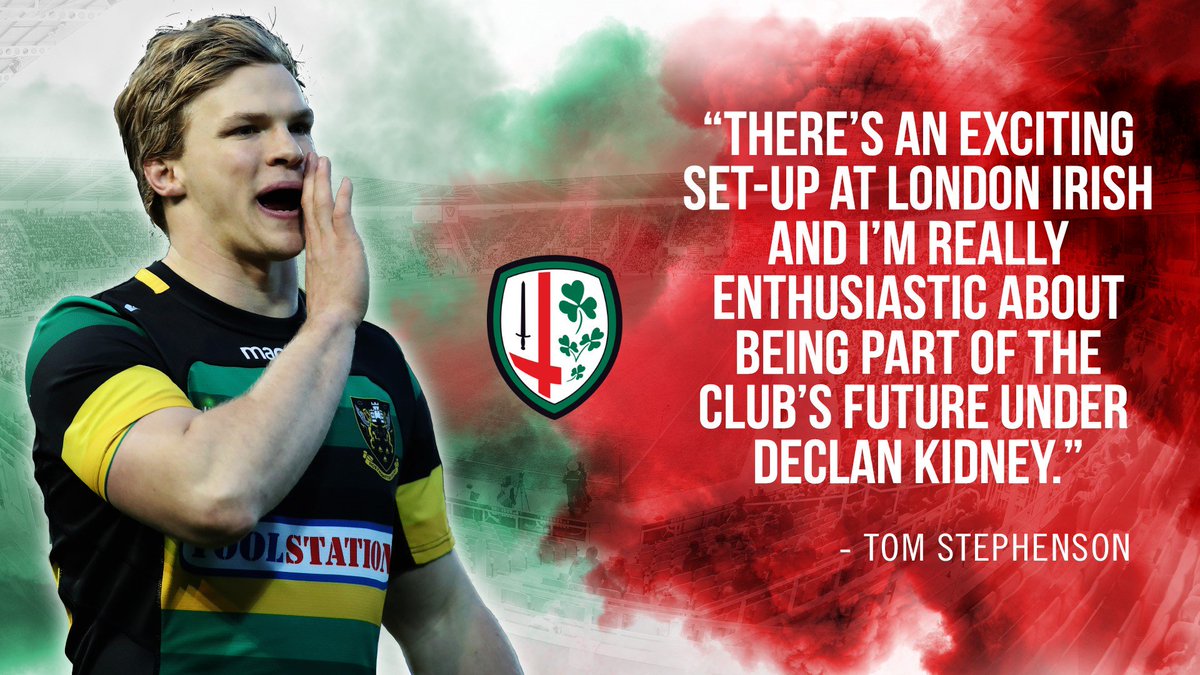 londonirish's tweet image. ✍️| NEW SIGNING: #WelcomeTom