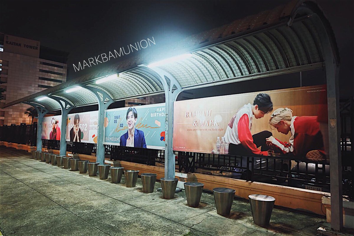 MARKBAMUNION's tweet photo. 2018 MARKBAMUNION SUPPORT
‘ #EYESONYOUINBKK ‘

IMPACT MEDIA BUS STOP
FOR #MARKBAM 💘

#มาร์คแบมภาคีปจ 
( 2 ) https://t.co/fY796E2WQR