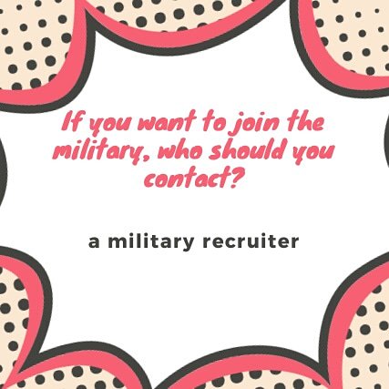 A recruiter may help you out with any information needed. For more info make sure to stop by the College and Career Room in room 6-103.