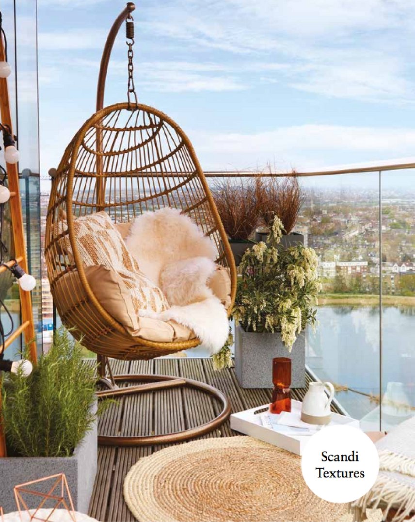 WoodberryDown_'s tweet image. Balconies big or small can become your own personal retreat with the right planting, furniture, fabrics and accessories – so much so you won’t want to go back inside. @SourceLDN reveal how the styling possibilities are endless.