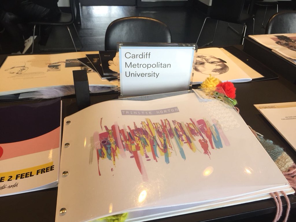 CSADFashion's tweet photo. At British Fashion Councils Graduate Preview Day, proud to be showing our students work to industry ππ @cardiffmet @bfc #britishfashioncouncil #bfc #graduatepreviewday #portfolio #fashionstudent #fashionportfolio #cardiffmet #csad #cardiffschoolofart&design #fashionindustry https://t.co/5kOOeK2gGw