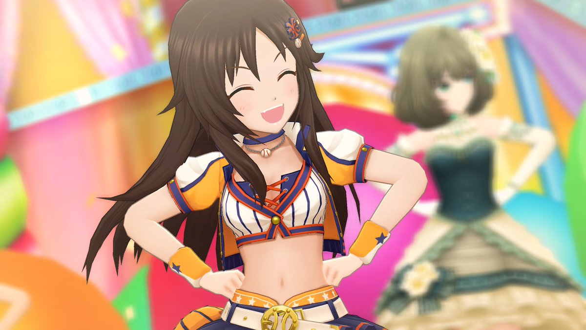 原 على تويتر うちの元気担当 このヒト笑ってれば大抵元気になりますょね まさにアイドル それでこそアイドル デレステ 姫川友紀 その上可愛い しややエロい