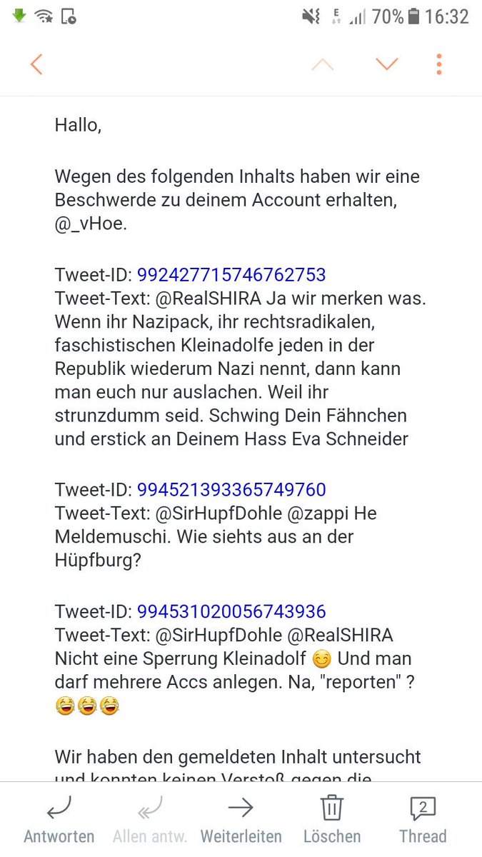 _vHoe's tweet photo. @SirHupfDohle @Twitter Nanana. Sooo hab ich das nicht gesagt Heulsuse. Das ist ja Verleumdung Deinerseits! Das melde ich vielleicht oder reporte es!

😎😎😎 https://t.co/RGauSvwFDp