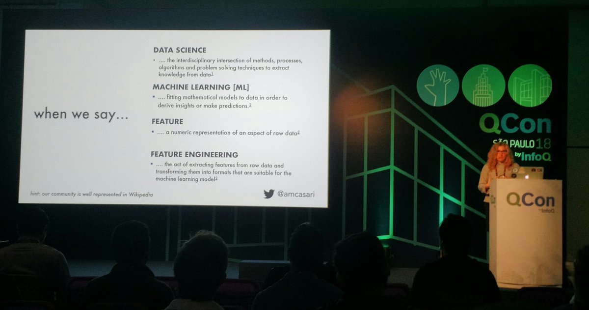 timotta's tweet image. Feature engineering at #qconsp