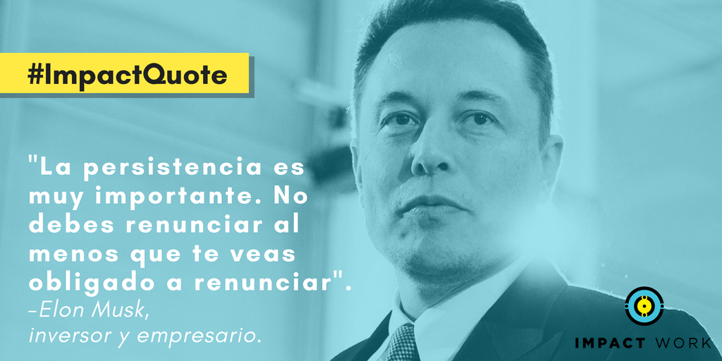 ImpactWorkMx's tweet photo. #ImpactQuote En el camino de volverte Socialmente Responsable muchos obstáculos podrán llevarte a pensar en renunciar, sin embargo, la persistencia será tu mejor fortaleza y aliado. #ResponsabilidadSocialEmpresarial https://t.co/LEgPjCuoP5