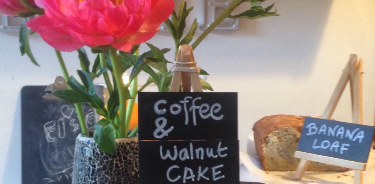 N8Elsie's tweet photo. Coffee , with your coffee &amp; walnut cake #cakes #bananaloaf #coffee #tea #hornsey #n8 https://t.co/dKasKKWEUm