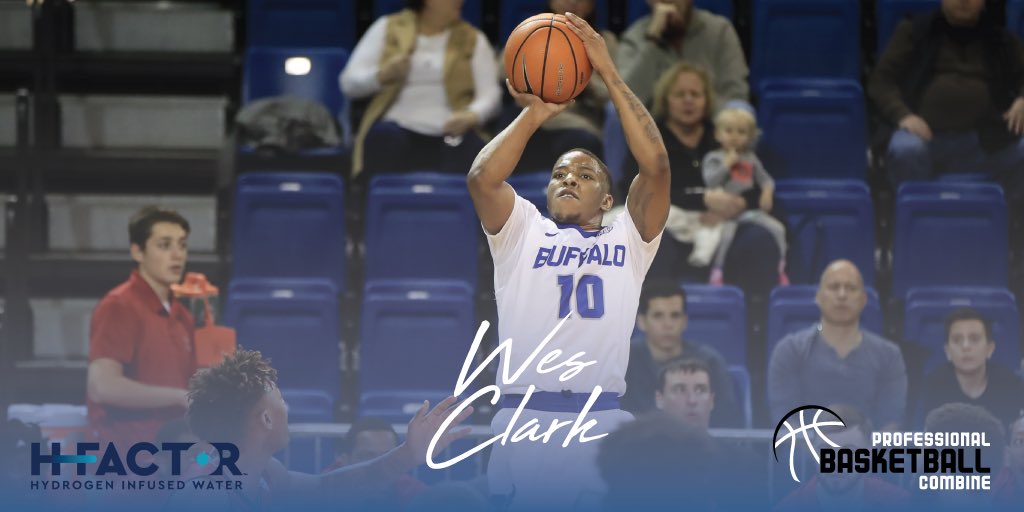🚨BREAKING🚨: Wes Clark (Buffalo) to participate in the 2018 PBC presented by <a href="/HFactorWater/">HFactor</a>. #PBC2018 

Head to our site for the full announcement 🏀➡️: professionalbasketballcombine.com/news/Wesclark