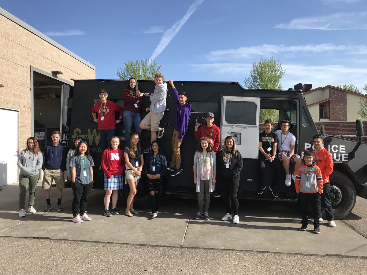 GreeleyPolice's tweet photo. Junior leadership of Greeley is in the house today!!! #juniorleaders #greeleypd https://t.co/Ww73p4BU9t