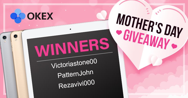A mother’s love is more important than any coins. Happy early Mother's Day. 
Winners please DM us with this image to claim the prize. Thanks for supporting OKEx! :)