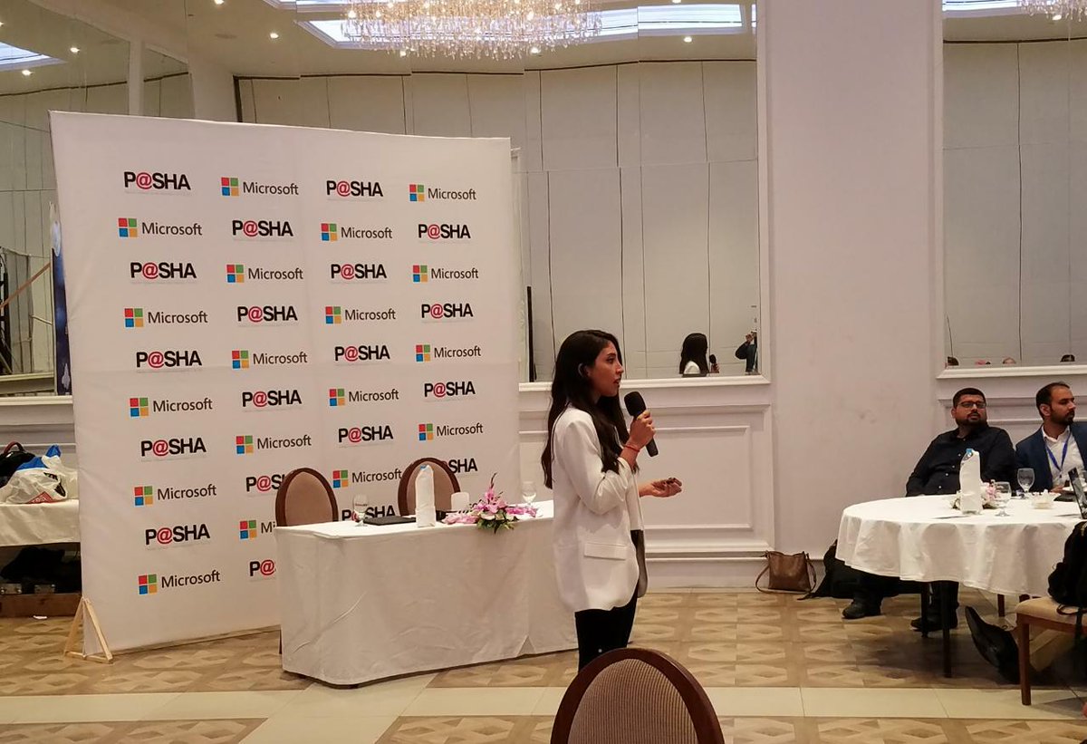 ms_pakistan's tweet photo. A word by @Cynthia_Akiki, SMB Program Manager, Microsoft North Africa, EastMed & Pakistan, about her experience with ISVs and SMBs in the region. @PASHAORG
#TrustTheCloud #MSPashaEvent https://t.co/8cQEFuTffY