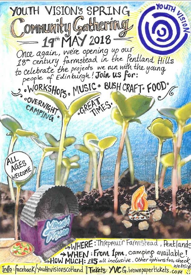 This is happening soon! Book tickets at www.YVCG.brownpapertickets,org @HLFScotland <a href="/YoungStartfund/">Young Start fund</a> <a href="/RobertsonTrust/">The Robertson Trust</a> <a href="/BalernoVT/">BalernoVillageTrust</a> <a href="/BalernoMarket/">Balerno Farmers Mkt</a>