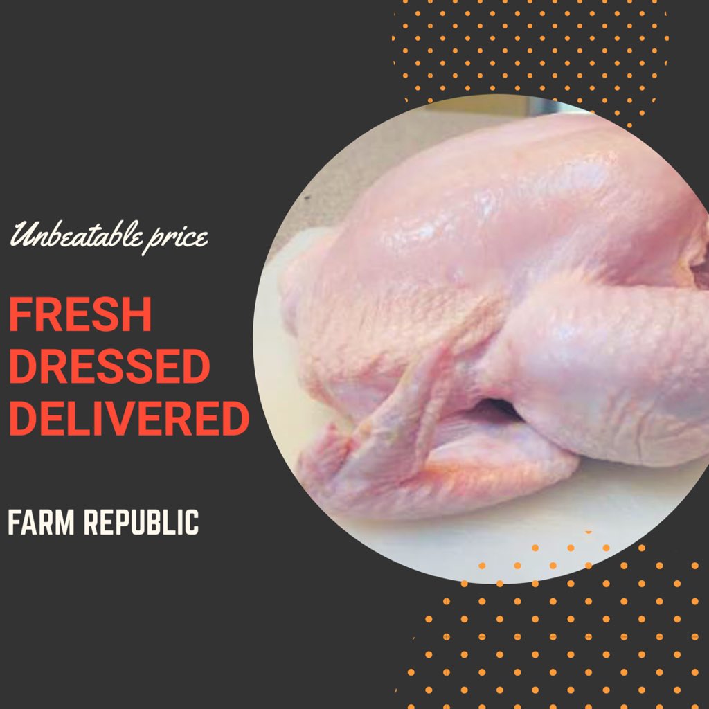FarmRepublic's tweet photo. @OgbeniDipo Fresh ✅ Dressed✅ Delivered✅ we’re yours! 💃🏽08164181636
#farmrepublic #ExpandingPossiblitiesinAgribusiness #eathealthy #foodmerchants #farmers #agroprocessors #agribusinesscompany
#MSMEThursdayWithDipo https://t.co/6hpAZtiqAA