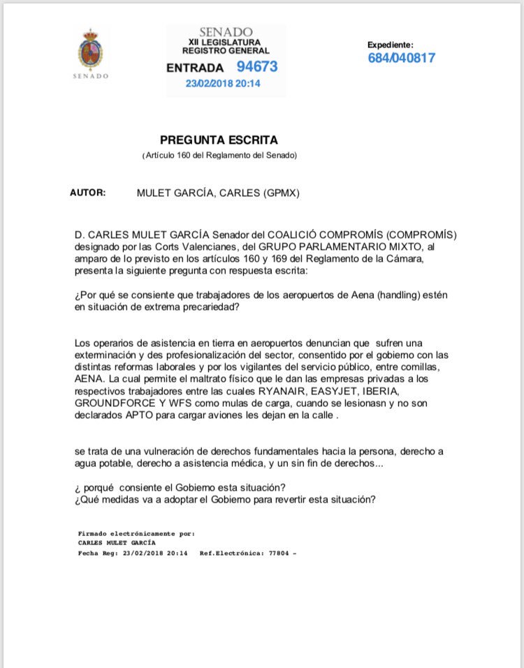 CGT Sector Aéreo tweet media