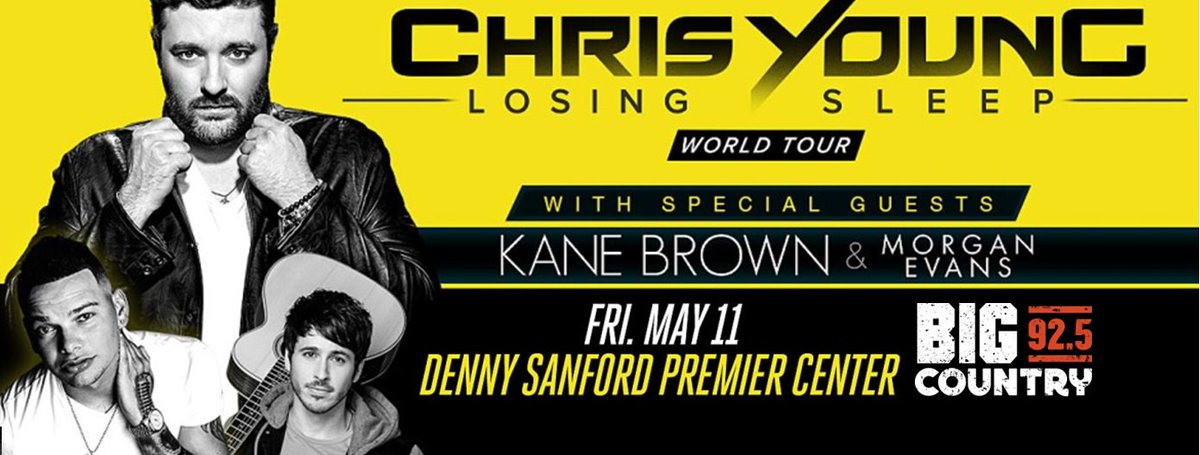 ktwbfm's tweet photo. RT this pic and FOLLOW @ktwbfm to enter to win a pair of tix to see @ChrisYoungMusic @kanebrown &amp; @Morgan_Evans  - Friday night at @PREMIER_Center   Winner notified Friday morning. https://t.co/9iBQDtriV5