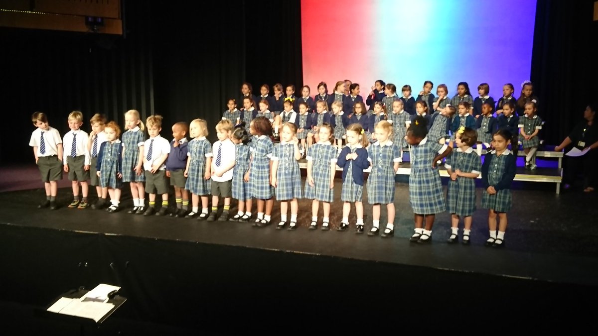 NDS_THEATRE's tweet photo. #reception #year1 + #year2 are rehearsing hard for the #infantconcert tomorrow. We are in for a treat. #lotsofsmiles #infants https://t.co/YsRz2jFJO7