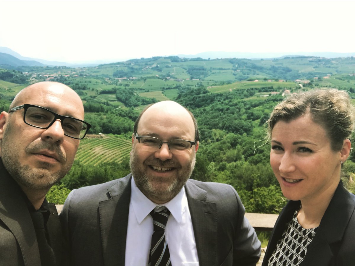 Today we are guests on a partner company meeting in a wonderful place in Goriška Brda region #FeelGrid #enkronos #IoT #AI #EnkronosApps