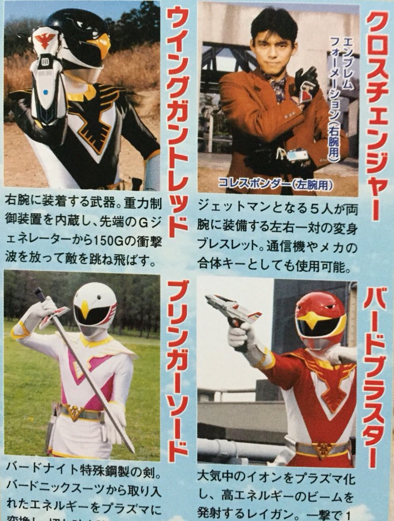 鳥人戦隊ジェットマン】クロスチェンジャー｜ヒーローごっこ、格闘