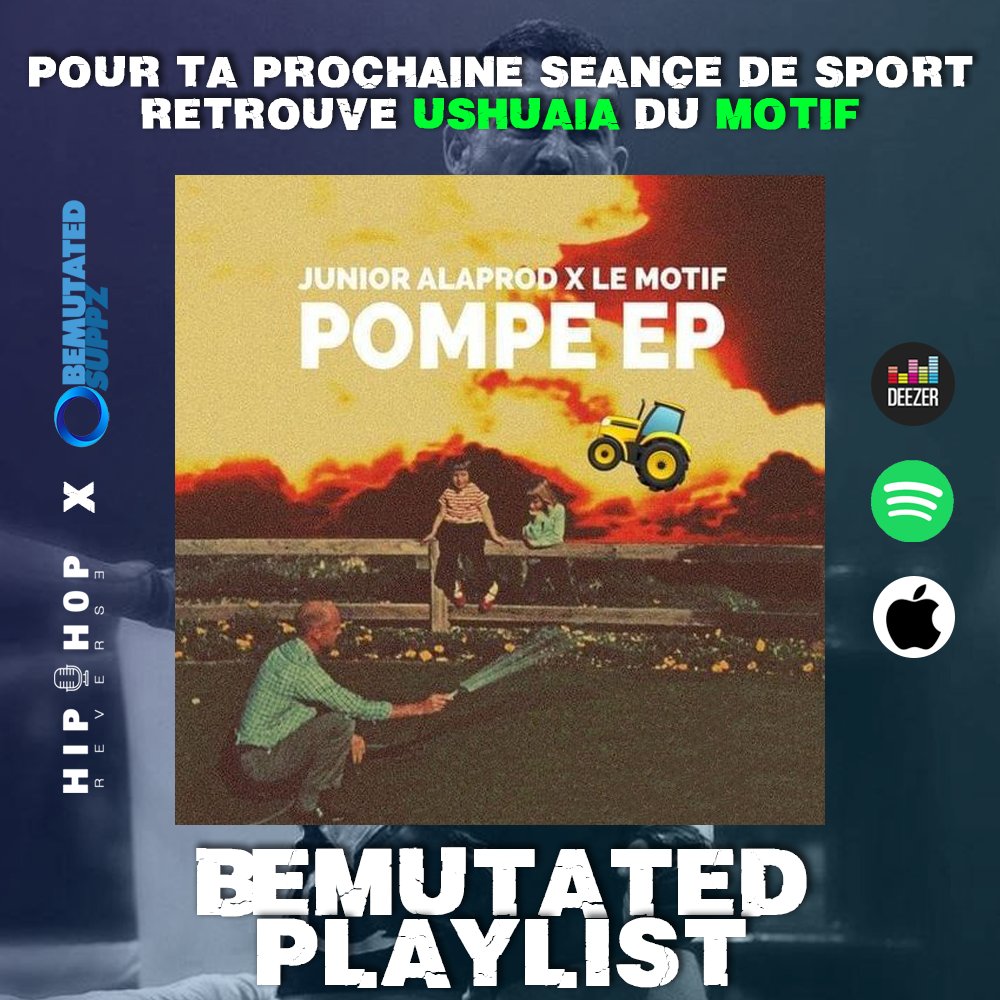 billboardfrpro's tweet photo. Retrouvez désormais Maes et Le Motif dans votre playlist #BEMUTATED
Apple Music ➡️ https://t.co/a6ePq58yIF
Spotify ➡️ https://t.co/iCRDRfWLH2
Deezer ➡️ https://t.co/5SmjH7u1aw https://t.co/5gC6O3pDIV