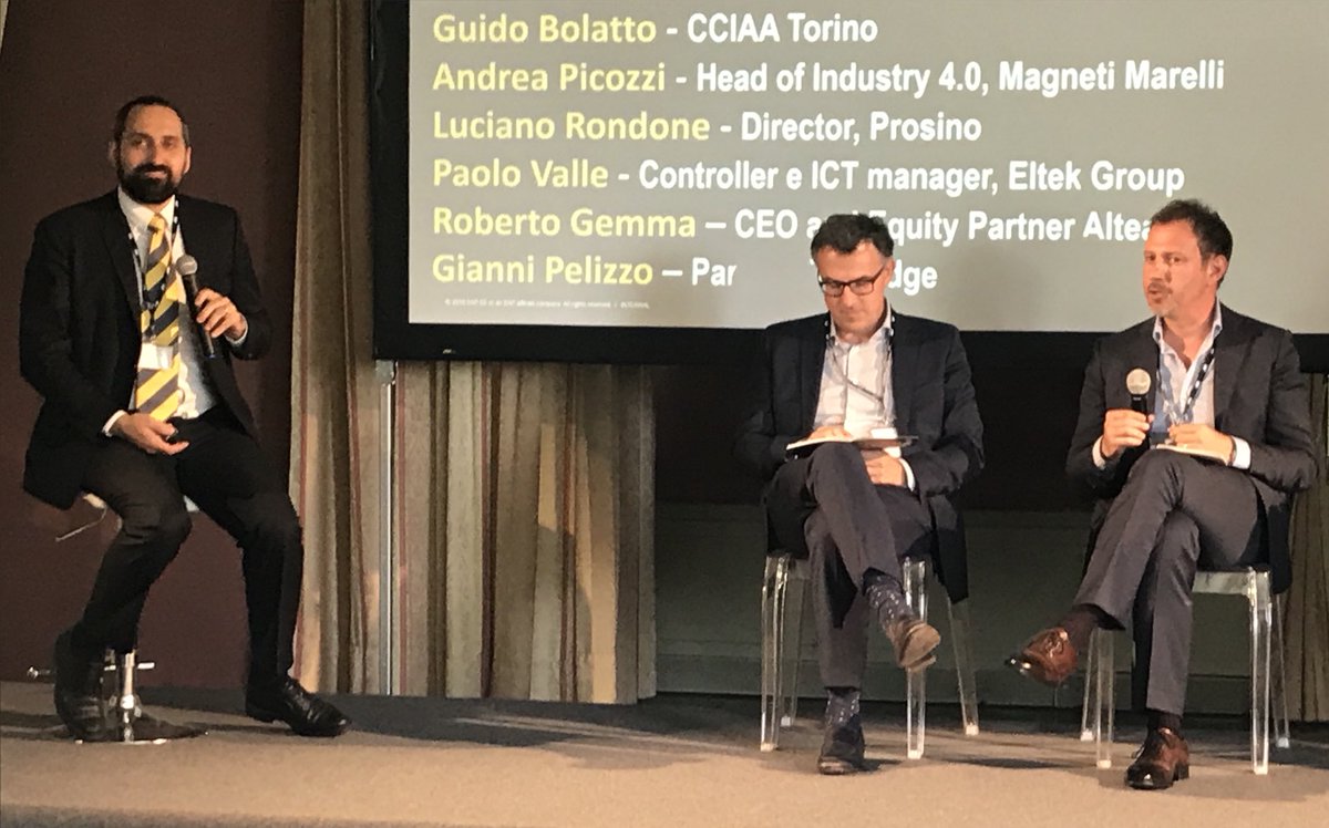 sboldrighini's tweet photo. “Credo che la tecnologia debba essere vissuta come abilitatore per creare nuove opportunità per attivare  innovazione ricombinando quanto disponibile oggi, con grande attenzione ai trend futuri, per creare VALORE in uno spirito di ABBONDANZA” @_rgemma_ @alteaupsrl @SAPItalia https://t.co/vQyAxMbBzg