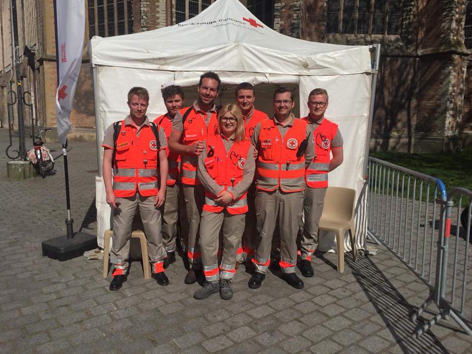 CroixRougeDK's tweet photo. [#DPS] Aujourd'hui nos #secouristes sont mobilisés à @Dunkerque pour le traditionnel marché aux puces international de Dunkerque #MAPID https://t.co/EaA7LvM6j4