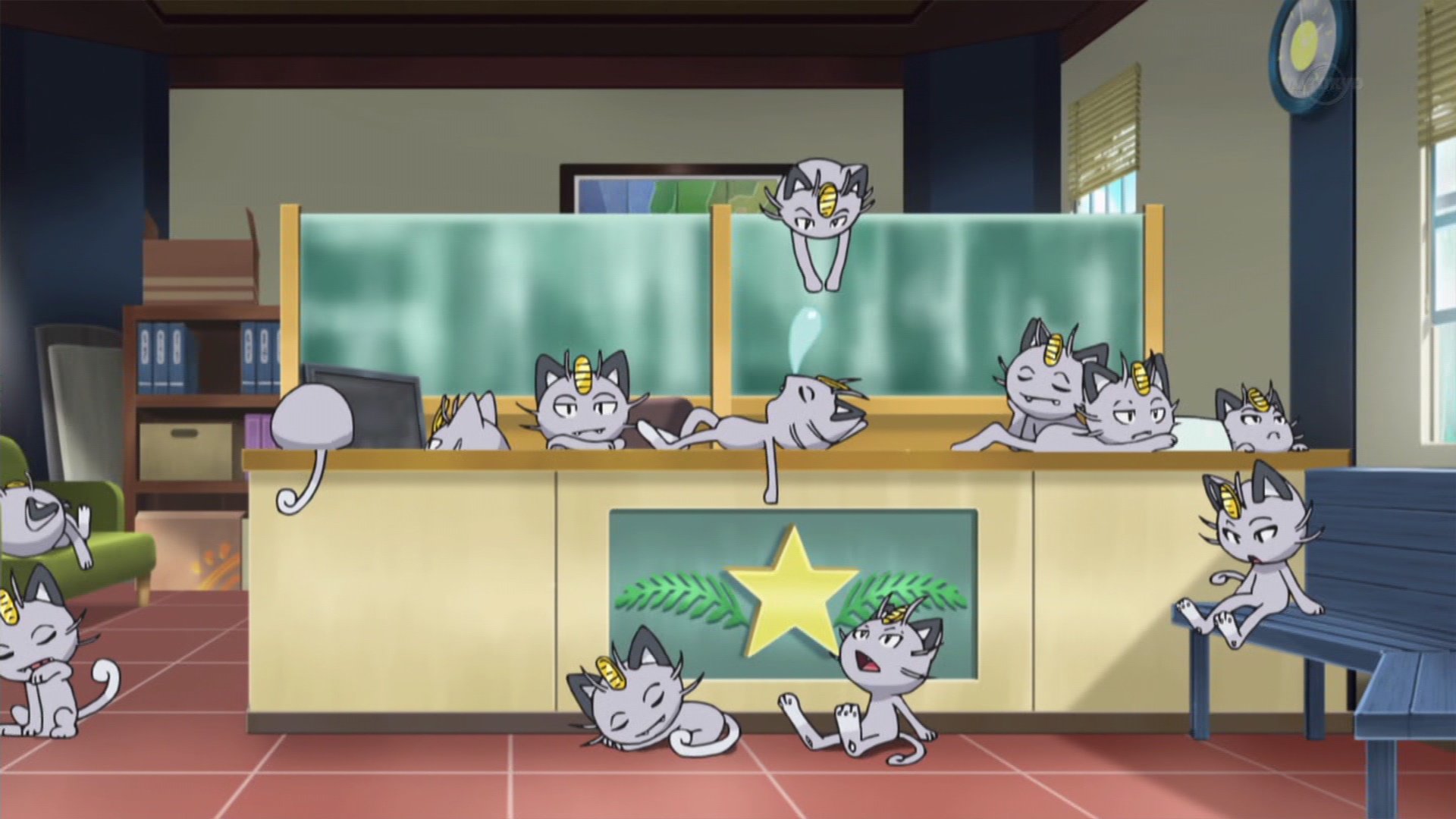 あず クチナシおじさんとこのアローラニャース達が可愛すぎる 猫らしく気まぐれなのかと思ったら知らない人にもすぐなついてくれるし サトシやポケモン達と戯れているシーンは和みました Anipoke T Co 6wdllb6s1t Twitter