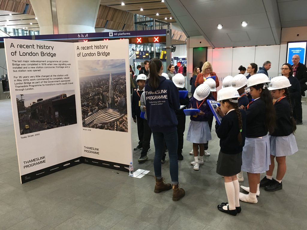 TLProgramme's tweet photo. 📷 Children from @SNSPrimary and @tbprimary learning about the history of London Bridge, as part of a treasure hunt today!
#londonbridge #LBGreopens https://t.co/ultGwvu7If