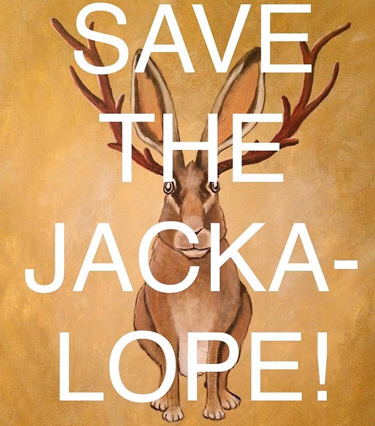 SaintBigfoot's tweet image. Due to habitant loss in the Imaginary World, the Jackalope is critically endangered. How can you help? Join the Holy Order of the Sasquatch. #conservation #endageredspecies #jackalopes #jackalope #ecolife #CherishYourFigments