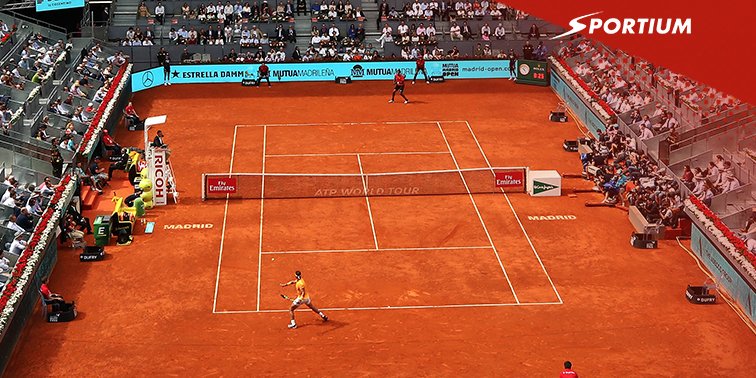 CADeportivas's tweet photo. sportium: 🎾 #RafaelNadal vuelve hoy a la arena 🏟️👉 

🇦🇷 Del Potro 🆚 Lajovic 🇭🇷
🇭🇷 Coric 🆚 Thiem 🇦🇹
🇦🇷 Mayer 🆚 Zverev 🇩🇪
🇪🇸 Nadal 🆚 Schwartzman 🇦🇷

😎 #MutuaMadridOpen https://t.co/RRAvTwHKKi