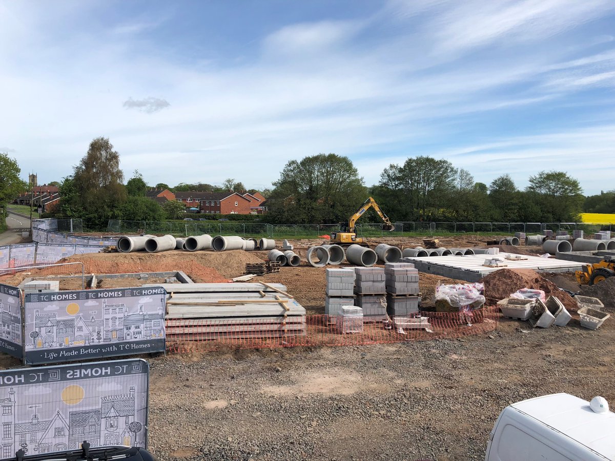 A new site we are starting in #Shawbury
#TimberFrame