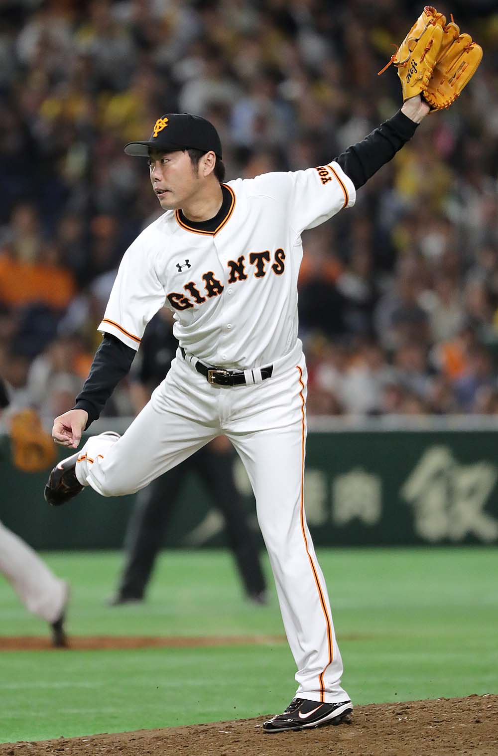 ジャイアンツ　サイン色紙(上原浩史) ジャイアンツ サイン色紙(上原浩史)