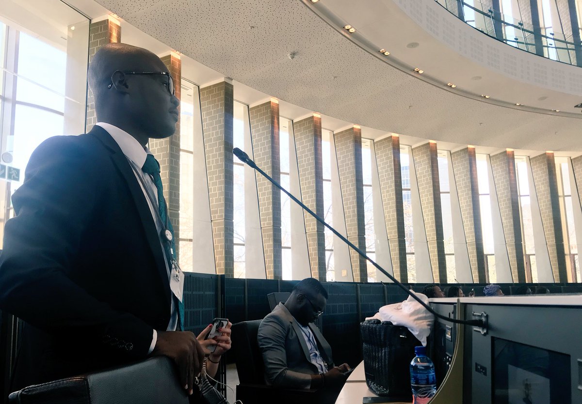 GlobalShapersAC's tweet photo. Our @blaqstoryteller representing at #Joburg Chamber of Commerce at the #ShapeAfrica18 @WEF conference largest convening of millennialist on the continent. He brought 🇬🇭 chocolates 🍫 for all participants! 🤗 @GShapers_JHB #GlobalShapers #WeAreOne #WEF https://t.co/fIWOzOECS8