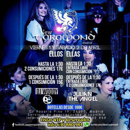 listasVIPgratis's tweet image. Listas en New Garamond miercoles, jueves, viernes y sábado! LISTAS VIP gratis para chicas y chicos! -630 880 984 -WhatsApp