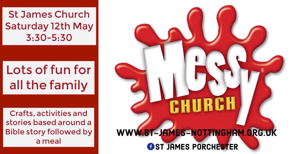 Join us on Saturday for lots of Messy Fun. #familyfun #mapperley #messychurch #messy #crafts #fun #nottingham #churchnotasyouknowit