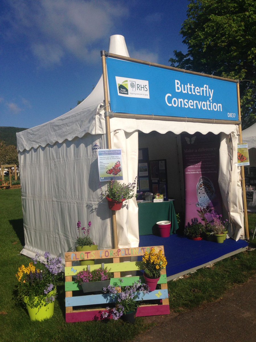 savebutterflies's tweet photo. We're at #RHSMalvern! Pop over to our stall where you'll find us handing out free tape measures and ideas to help make your garden wildlife friendly.
We have a free membership offer too so don't miss out! #PollinatorPlots @malvernshows https://t.co/UXOZllCF9g