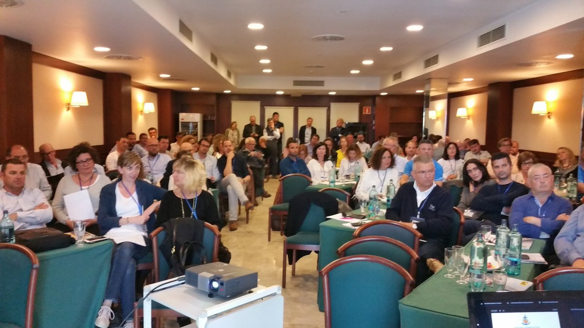 PortsCatalunya's tweet photo. Més d'un centenar de representants de 37 ports esportius de Catalunya i d'altres àmbits del sector nàutic es donen cita a les nostres XVI Jornades Tècniques i de Treball que celebrem a Sant Feliu de Guíxols #portsdecatalunya #nautica #ports #puertos #Catalunya https://t.co/qEDRnTatgQ
