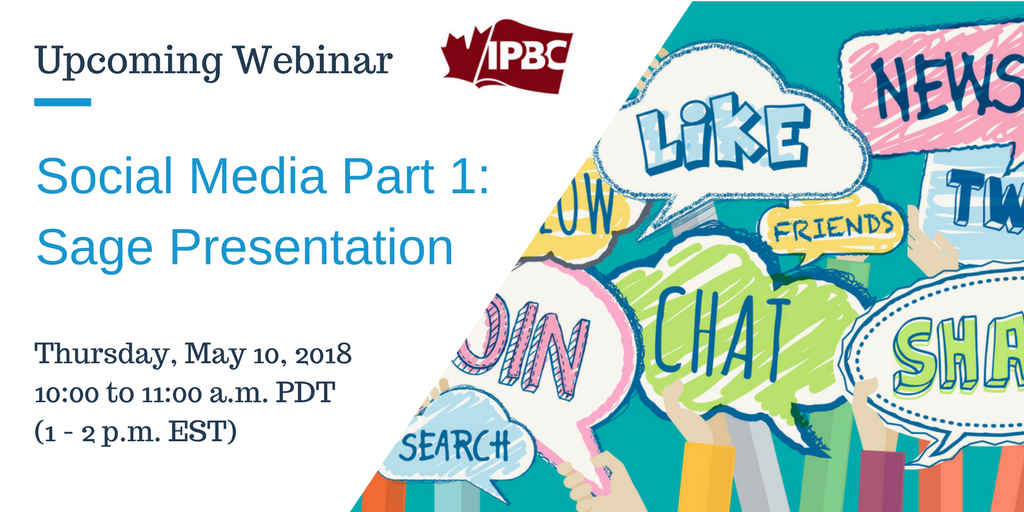 cpbcan's tweet photo. Today's #IPBCwebinar: Join Rachel Fisch, #CPB from @FischBooks to learn how to get started and how to optimize and automate your #SocialMedia presence. https://t.co/jfTRb1talx
#CEC #Bookkeepers #BusinessAdvisor #MarketingYourBusiness #BookkeepersRock https://t.co/8IMg2bdTPD