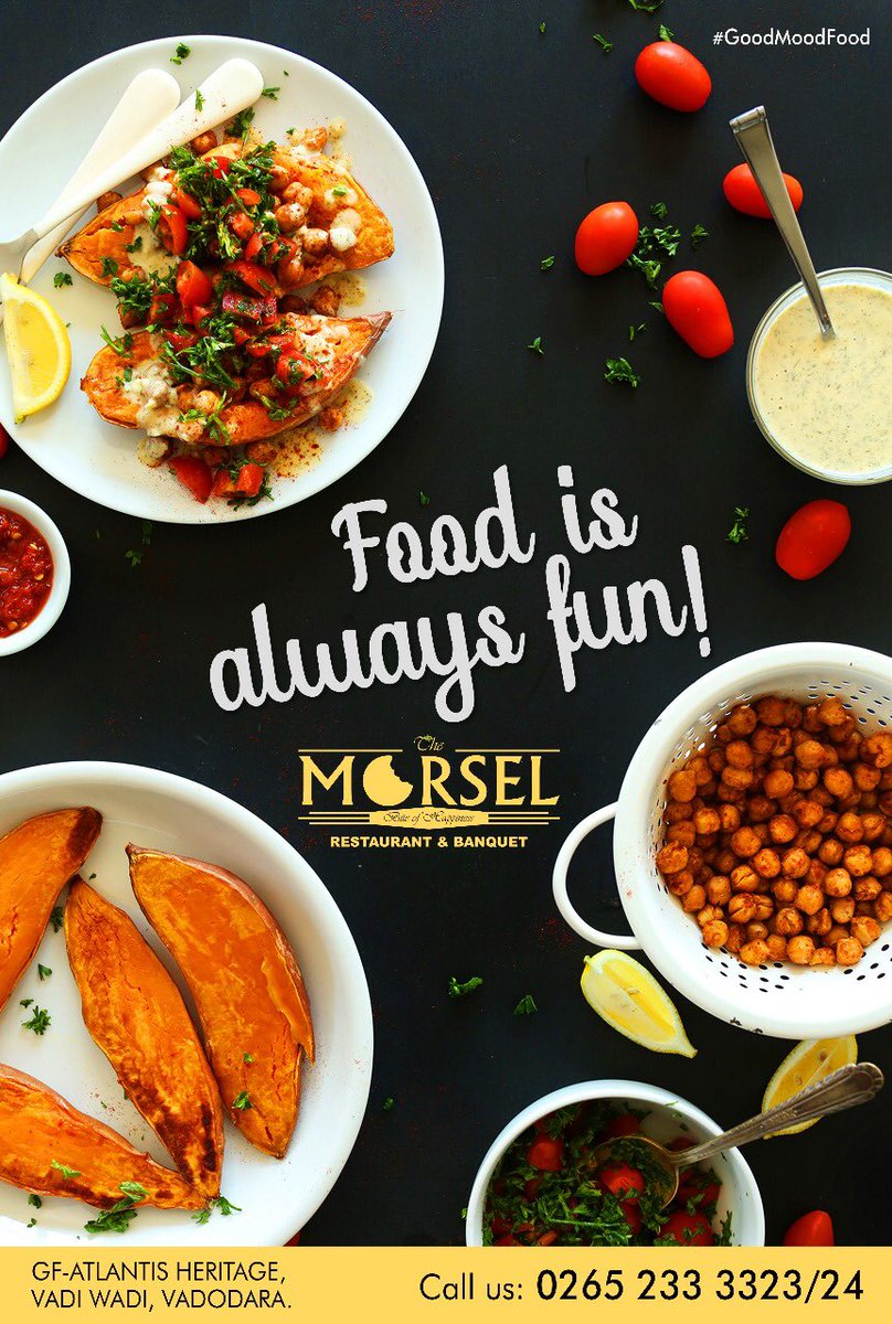 Morsel_Balis's tweet photo. Let’s have Fun Food! 

#Food #Restaurant #Morsel #Vadodara #GoodMoodFood #Multicuisine https://t.co/IHMcxeqjqP