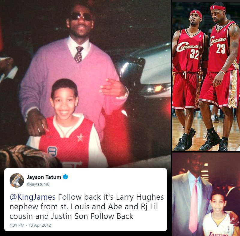Larry hughes jayson best sale tatum