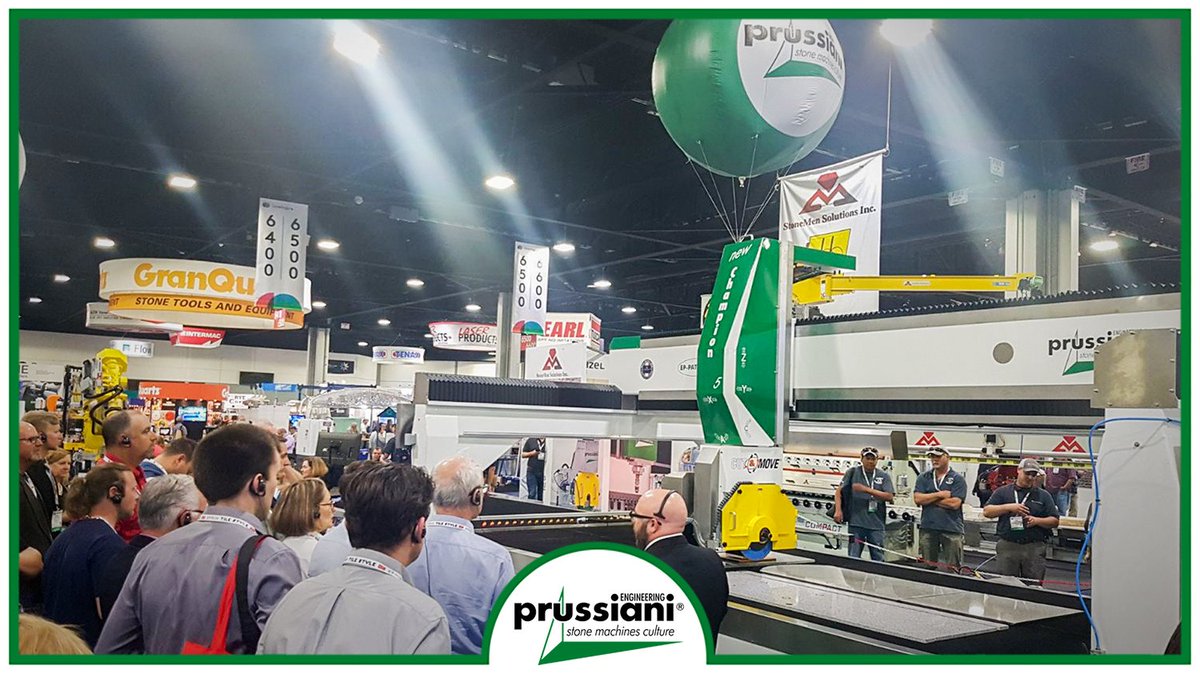 prussiani_eng's tweet photo. COVERINGS 2018 - ATLANTA
DURING THE FAIR!!
Booth 6309
#atlanta #covering18 #coverings2018 #coverings #bridgesaw #cuttingmachine #marble #granite #naturalstone #cnc #kitchen #bathroom #design #architect #fair #stoneworker #marmo #marmisti https://t.co/ymLwhjkazf