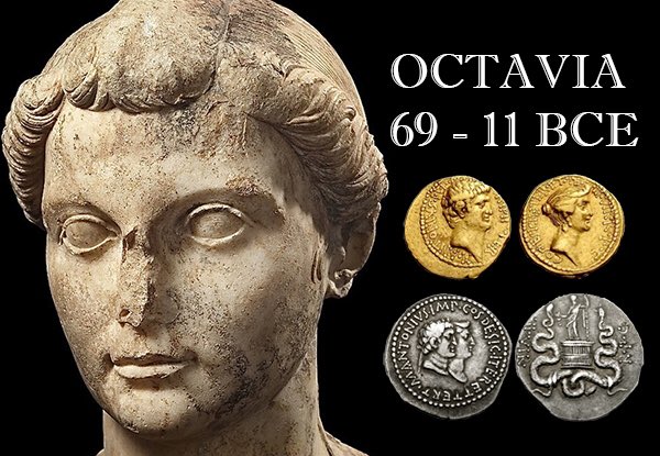 MinorThurina's tweet photo. Furthermore on the subject, the coin created in Octavia’s memory is very important, she is one of the first Roman women in history to have a coin bearing only her image. I am proud of you sis 💞💞 #Octaviaout https://t.co/32yfhSCdoT