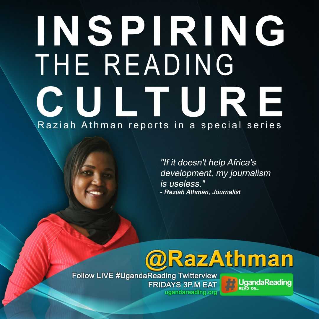 RazAthman's tweet photo. All I need is help with the questions... let's go deep into @NyanaKakoma 's story of inspiring the reading culture. Special series starts tomorrow. Let's do this LIVE from 3pm EAT #UgandaReading https://t.co/Uyf2HrvuQJ