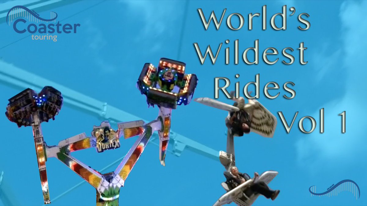 coastertouring's tweet photo. Just finished editing my first narrated video for YouTube. Hate the sound of my voice, but I'm sure you'll like The World's Wildest Rides Volume 1 when it goes live this evening featuring rides from @RideEnt #Gerstlauer #TechnicalPark #Intamin #MelPark and #HussRides https://t.co/4nfnT6hi9y