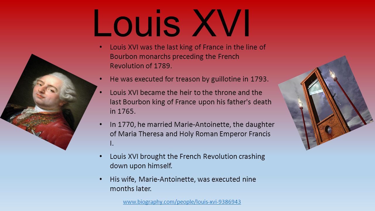 10 Facts About King Louis XVI