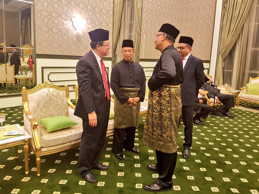 DrAliHamsa's tweet image. Suasana sebelum Istiadat mengangkat sumpah jawatan Perdana Menteri yang dijangka diadakan 9.30 malam ini. 

@chedetofficial