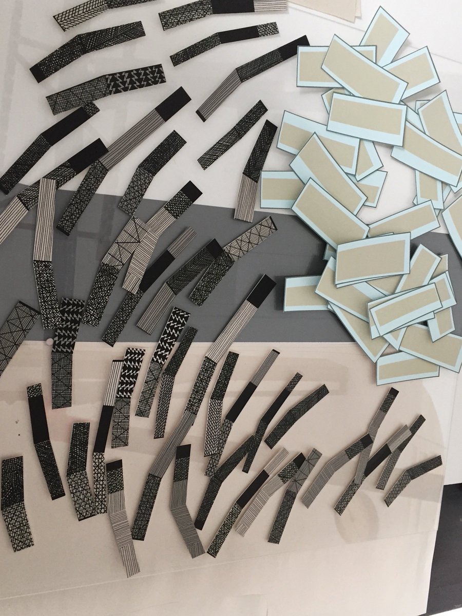 These intriguing cut outs will form part of the beautiful collage prints made by our talented tenant jessiehigginson.co.uk <a href="/RCA/">Royal College of Art</a> <a href="/CultivatorCorn/">Cultivator</a> #contemporaryprintmaking