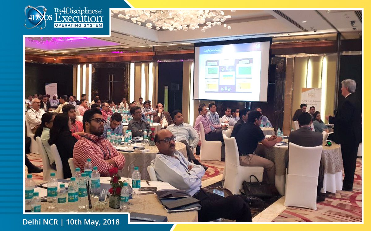 FranklinCovey_I's tweet photo. Our most brilliant 4 city tour launching #4DXOS in it final session today in #Delhi . Absolutely amazing delivery by our Managing Consultant #JimHuling and MOST MOST important it is our Delegates/Clients who contributed so Magnificently to our sessions . Thank you to everyone ๐ https://t.co/OlkyJKgbb4