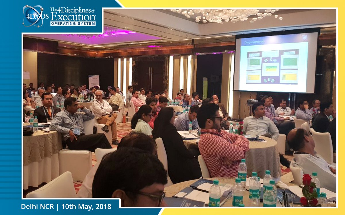 FranklinCovey_I's tweet photo. Our most brilliant 4 city tour launching #4DXOS in it final session today in #Delhi . Absolutely amazing delivery by our Managing Consultant #JimHuling and MOST MOST important it is our Delegates/Clients who contributed so Magnificently to our sessions . Thank you to everyone ๐ https://t.co/OlkyJKgbb4