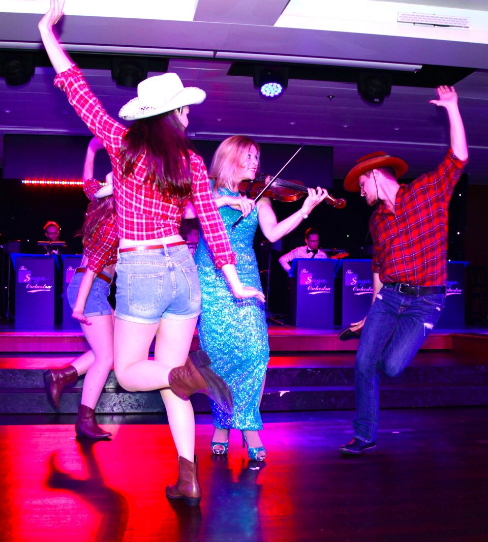 FiddleDanceShow's tweet photo. Wishing a HUGE thigh slapping HAPPY BIRTHDAY to our one and only E Sarah Carter, the leading lady of #fiddledance #fiddledanceshow #luxuryentertainment #scottishdancers #irishdancers #linedancers https://t.co/OlaOJDJda6