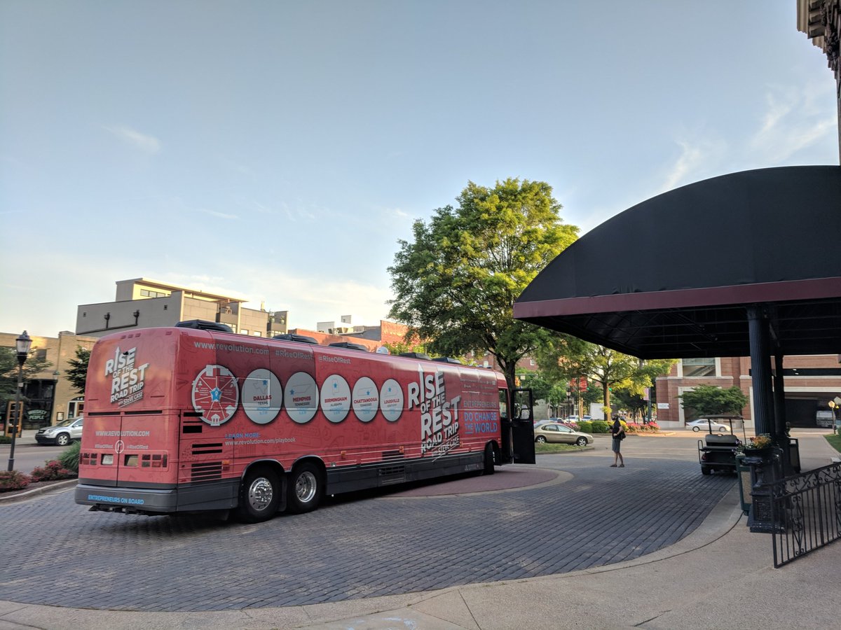 Sheldon Grizzle (@sheldongrizzle) on Twitter photo And it begins! See you soon <a href="/RiseOfRest/">Rise of the Rest</a> <a href="/dhall3/">David Hall</a> <a href="/SteveCase/">Steve Case</a> <a href="/revolution/">Revolution</a>. Welcome to #chattanooga! And it begins! See you soon <a href="/RiseOfRest/">Rise of the Rest</a> <a href="/dhall3/">David Hall</a> <a href="/SteveCase/">Steve Case</a> <a href="/revolution/">Revolution</a>. Welcome to #chattanooga!